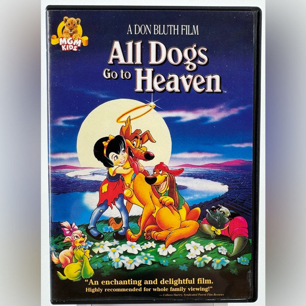 All Dogs Go to Heaven on DVD.